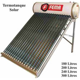 Termotanque Solar Fema 180 Lts