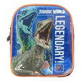 Lonchera Escolar Infantil Jurassic World Azul