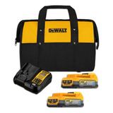 Kit 2 Baterías Powerstack + Accesorios Dewalt Dcbp034e2-b2