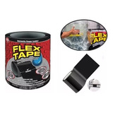 6 Cintas Flex Tape Resistente Al Agua Fuerte Para Fugas 10cm