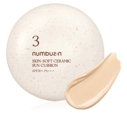 Numbuzin No. 3 Skin-soft Ceramic Sun Cushion Spf50+ Pa++++