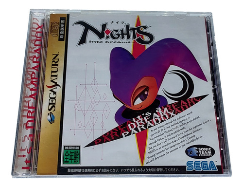 Nights Into Dreams Original Completo Sega Saturn Japonês