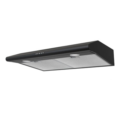 Campana Extractora De Cocina 60 Cm De Acero Inoxidable Color Negro | Meses sin interés