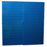 Control De Pared 30-p-3232bu Blue Metal Pared Perforada Paqu