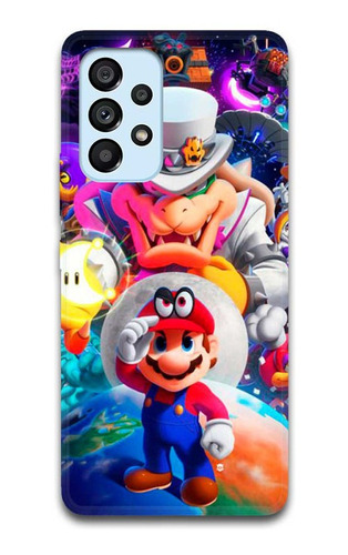 Funda Mario Bross 3 Para Galaxy Todos