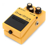 Pedal De Efeito Boss Overdrive Od-3  Amarelo