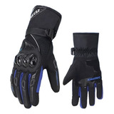 Guantes Ironride Invierno Impermeable Para Motociclista Blue