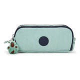 Funda Escolar Kipling Gitroy, Color Verde Claro, Liso, 1 Nivel