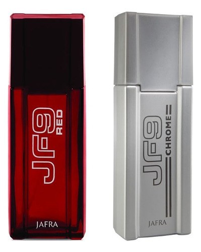 Jf9 Chrome + Jf9 Red Hombre Jafra + Envio Gratis Inmediato