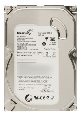 Disco Rígido Seagate 500gb Outlet