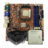 Kit Placa Amd Sm 3330 Processador Phenom Ii X2 565 3400mhz