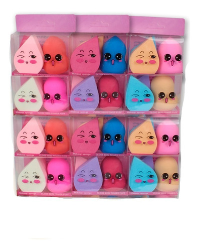 Esponjas Maquillaje Mayoreo Beauty Blenders Aplicadores 18pz