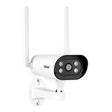 Cámara De Seguridad 1440p 4mp Audio Ranura Sd Srihome Sh037