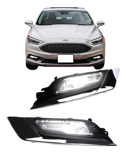 Biseles Led Drl Ford Fusion 2017 2018