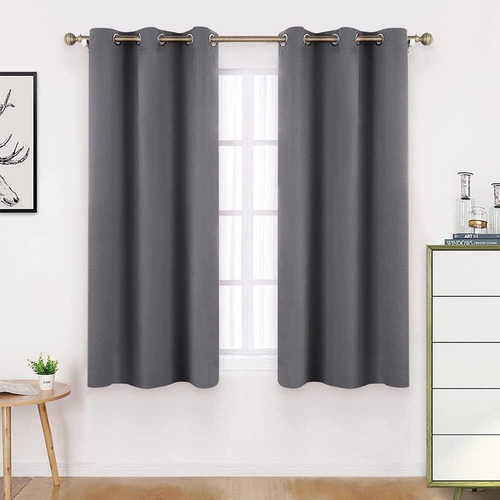 Cortinas Opacas Aislantes Para Ventanas De Salón/dormitorio