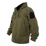 Sudaderas Militares Con Capucha, De Forro Polar, Tácticas, P