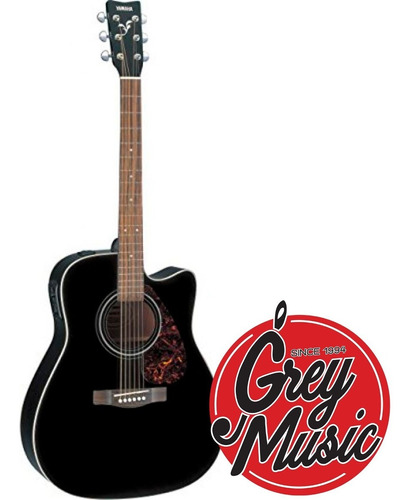 Guitarra Electroacústica Yamaha Fx370cbl Serie Folk Negro