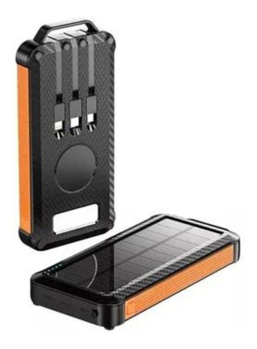 Power Bank Panel Solar Portatil Carga Inalambrica 8000 Mah