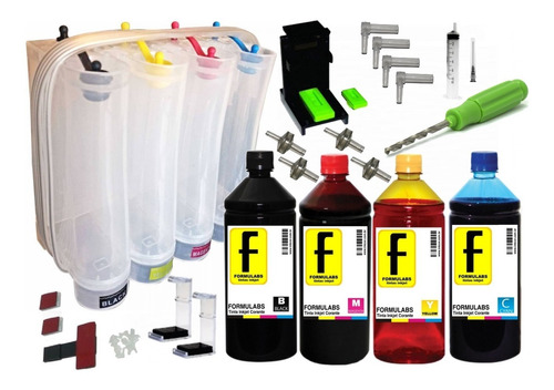 Big Bulk Ink 800 P/ Impressora Hp 662 667 664 +4litros Tinta