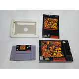 Videojuego Snes Wf Raw Super Nintendo Original Caja Y Manual