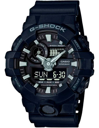 Relógio Casio G-shock Ga-700-1bdr - Garantia Da Casio + Nfe