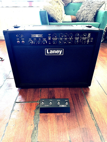 Amplificador A Tubos Laney Ironheart Irt60-212 60w + Pedal