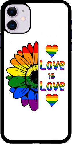 Funda Celular Diseño Pride Lgbt Love Flor