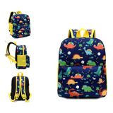 Mochila Escolar Guardería Passeio Preescolar Infantil Dino