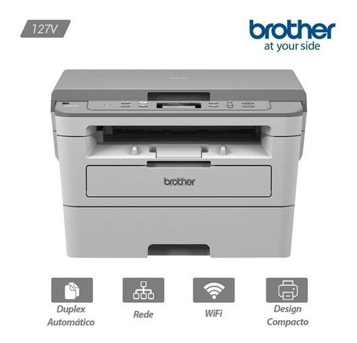 Impressora Multifuncional Brother Dcp-b7520dw B7520 Wifi