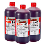 3 Botellas De 1 Litro Aceite Mezcla Raisman® Motosierras