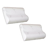 Pack X2 Almohada Emerald Viscoelástica Cervical Sense Luxury