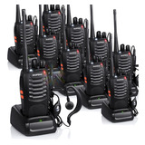 Kit X 10 Handy Baofeng Radio Walkie Talkie 16 Ch Uhf Canal C