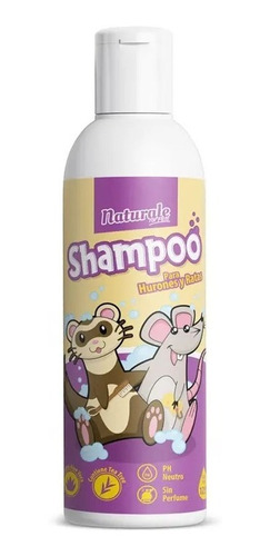 Shampoo 125 Ml Hurones Ratas Hamster Naturale - Aquarift