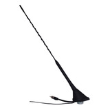 Antena Tektron De Teto Traseira Universal 40cm Preto Fosco