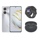 Combo Huawei Nova 10 Se 256 Gb, Reloj Watch Gt Cyber Sport Y Audífonos Freebuds 5i