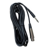 Cable Para Micrófono Universal Xlr-plug (jack) De 5 Metros 