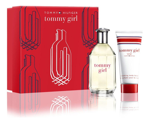 Set Para Mujer Tommy Hilfiger Tommy Girl Edt 100ml. Original