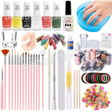 Kit Stamping Super Completo Sello Uñas Decoración Nail Art