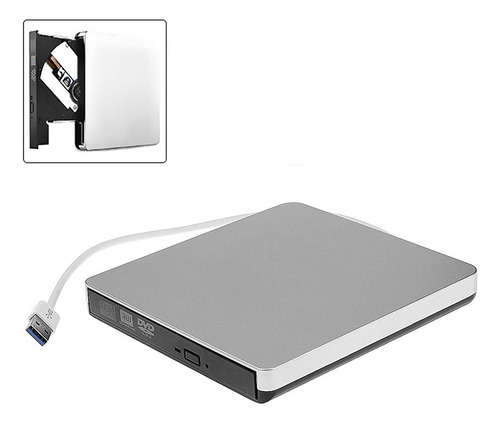 Lector Y Grabador De Dvd/cd Externo Usb 3.0 Win 7/8/10 Mac