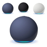 Alexa Echo 5 Geração Assistente Virtual Preto Branco Azul