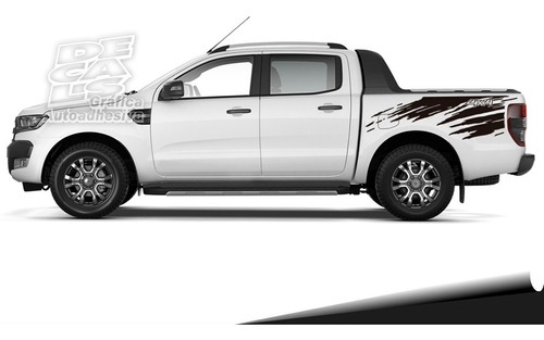 Calco Ford Ranger Decoracion Brush Juego