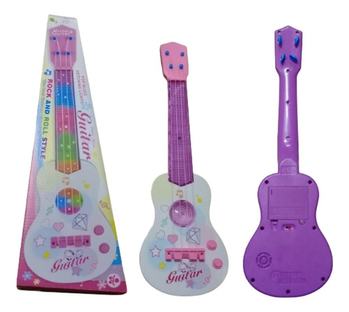 Guitarra Musical Infantil Sonidos Melodias A Pila Juguete