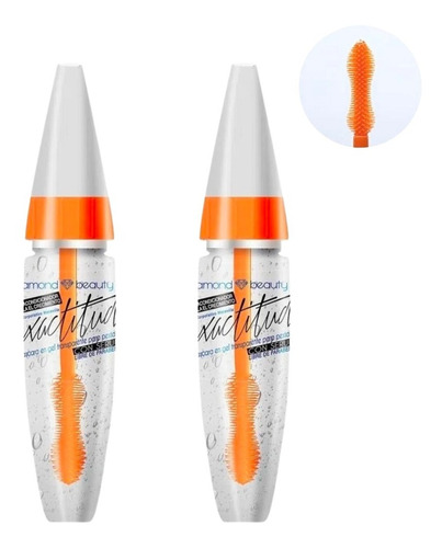 2 Pack Mascara Pestañas Exactitud Alargadora Transparente