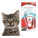 Kit Limpieza Dental Para Gatos Bioline 