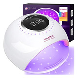 Lámpara De Uñas Uv Led, Aomida 54w Luz Uv Para Uñas, Lámpara