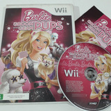 Game - Jogo  Wii Barbie Groom And Glam Pups