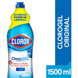 Cloro En Gel Clorox Original 1,5 Lt