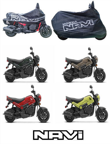 Funda Cubierta Impermeable Para Motos Honda Navi