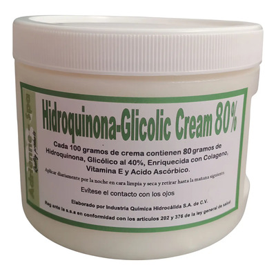 Hidroquinona Crema 80% Formula Magistral Con Regalo Extra | Meses sin interés