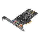 Tarjeta De Sonido Creative Sound Blaster Audigy Fx Pcie 5.1 Con Amplificador De Auriculares De Alto Rendimiento